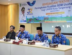 Cetak Pelaku Usaha Unggul, Pemkot Tangerang Gelar Bimtek Peningkatan Sumber Daya Manusia UMKM