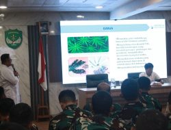 Sosialisasi P4GN Korem 052/Wkr: Wujudkan Lingkungan Bersih Narkoba