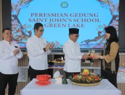 Investasi Pendidikan di Kota Tangerang Semakin Bergairah, Wali Kota Resmikan Gedung Baru Saint John School di Cipondoh