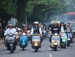 Riding Bareng Scooterist Tangerang, Maryono: Syiarkan Kebaikan Lewat Motoran