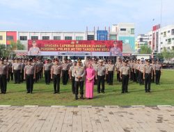 Selamat! 102 Polisi Polrestro Tangerang Kota Naik Pangkat Periode 1 Juli 2025