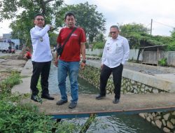 Tinjau Pembangunan Jalan dan Jembatan di Kawasan Sipon, Sachrudin: Pastikan Sesuai Standar