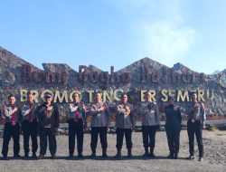 Guna Memastikan Keamanan Pada Wisatawan, Ditpamobvit Korsabhara Baharkam Polri Lakukan Pengecekan di Taman Nasional Bromo Tengger