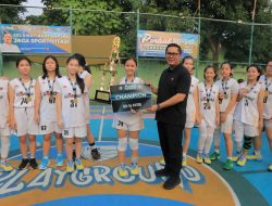 Turnamen Basket Pinbal Resmi Ditutup, Wawali: Semoga Lahir Generasi Atlet yang Menginspirasi