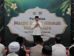Resmikan MBH Duta Bintaro, Sachrudin: Perkuat Infrastruktur Keagamaan dan Nilai Akhlakul Karimah