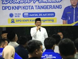 Hadiri Tasyakuran HUT ke-52 KNPI Kota Tangerang, Sekda: Pemuda Pilar Kemajuan
