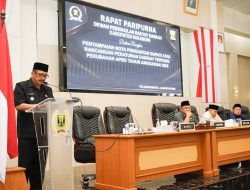 Bupati Sukabumi Sampaikan Nota Pengantar atas Raperda Perubahan APBD Tahun 2025