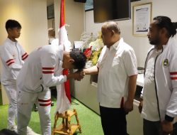 Ketum KONI Lepas Tim KONI Allstar U-15 Berlaga ke Ajang Malaysia Open 2025