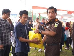 Pasar Murah HUT ke-80 Kejaksaan, Kendalikan Inflasi dan Stabilkan Harga Pangan di Sukabumi