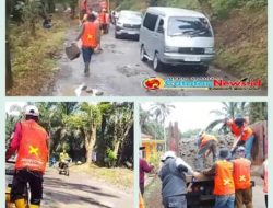 Mobil Mewah Lalu Lalang, Jalan Rusak Dibiarkan, Warga Sukabumi Bergerak