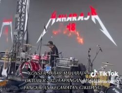 Konser Akbar Maharaja48 Sukses Digelar, Aliansi Sukabumi Bersatu Ucapkan Terima Kasih kepada Masyarakat