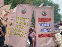 Petani Gelar Aksi di Monas, SPI Desak Pemerintah Wujudkan Reforma Agraria dan Kedaulatan Pangan