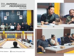 Bahas 13 Raperda Prioritas, DPRD Sukabumi Siap Dorong Regulasi untuk Rakyat