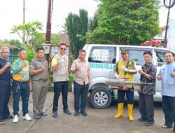 Cegah Penyebaran DBD, Forkopimcam Bojonggenteng Lakukan Fogging