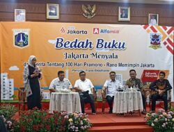 Diskusi Publik Buku Jakarta Menyala Soroti Capaian dan Tantangan 100 Hari