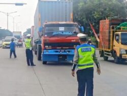 Operasi Ketupat Candi 2026, Polda Jateng Tindak Truk Bandel di Terboyo