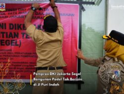 Tak Kantongi Izin dan Berdiri di Taman, Bangunan Padel Puri Indah Dihentikan Permanen