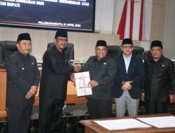 Paripurna DPRD, Bupati Sukabumi Jadikan Rekomendasi LKPJ sebagai Pijakan Strategis
