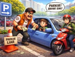 Praktik Parkir Liar Kawasan CNI Kembangan Disorot, Dugaan Pungli Menguat