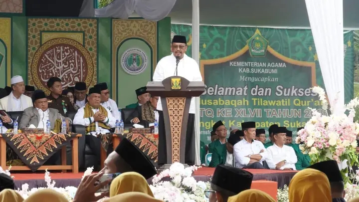 MTQ ke-47 Sukabumi Resmi Digelar, Bupati Dorong Generasi Cinta Al-Qur’an