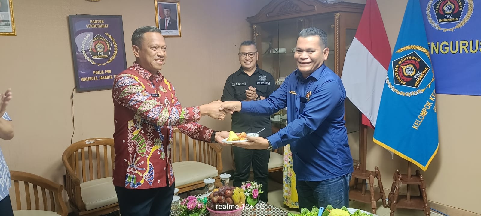 Peresmian PWI Pokja Jaktim, Munjirin Dorong Pers Profesional dan Berintegritas