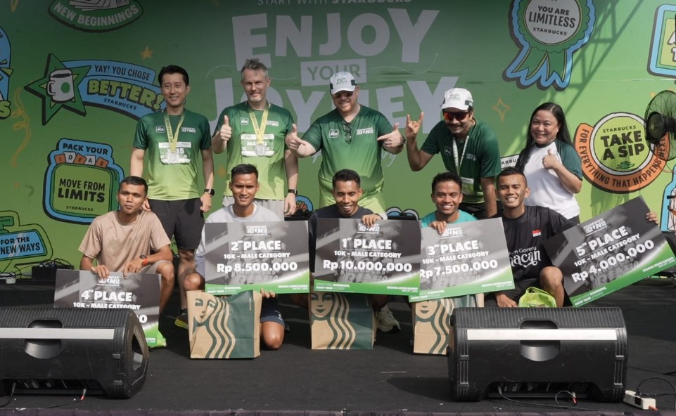 5,000 Pelari Meriahkan Perayaan 24 Tahun Kehadiran Starbucks di Indonesia