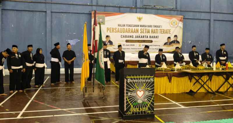 PSHT Jakarta Barat Sahkan 48 Warga Baru, Teguhkan Komitmen Persaudaraan dan Menjaga Kondusivitas Jakarta