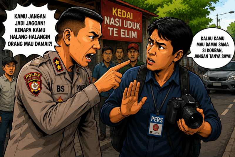 PWI Jakarta Barat Kecam Dugaan Intimidasi Wartawan oleh Oknum Polisi Merangkap Ketua RT di Tambora