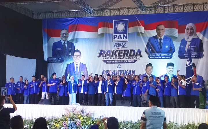 PAN Sukabumi Gelar Rakerda dan Pelantikan DPC, Perkuat Konsolidasi Partai