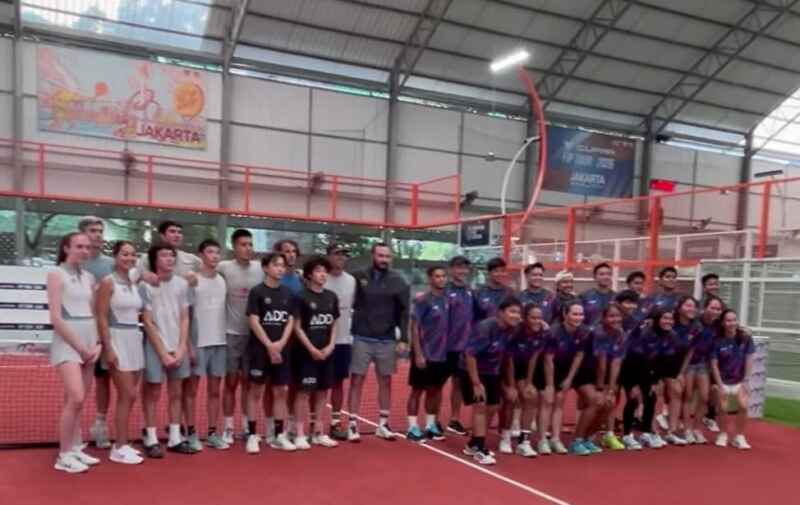 Persiapan menuju Asian Games 2026, Timnas Padel Indonesia Uji Coba Lawan Kazakstan