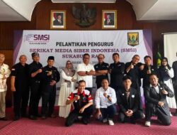 Pelantikan SMSI Sukabumi Raya, Pemerintah Dorong Penguatan Sinergi Media