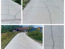 Ketum LAPBAS Sayangkan Jalan Betonisasi di Kemuning Retak 3 Bulan, Desak Pecat Kadis PUPR yang Bungkam
